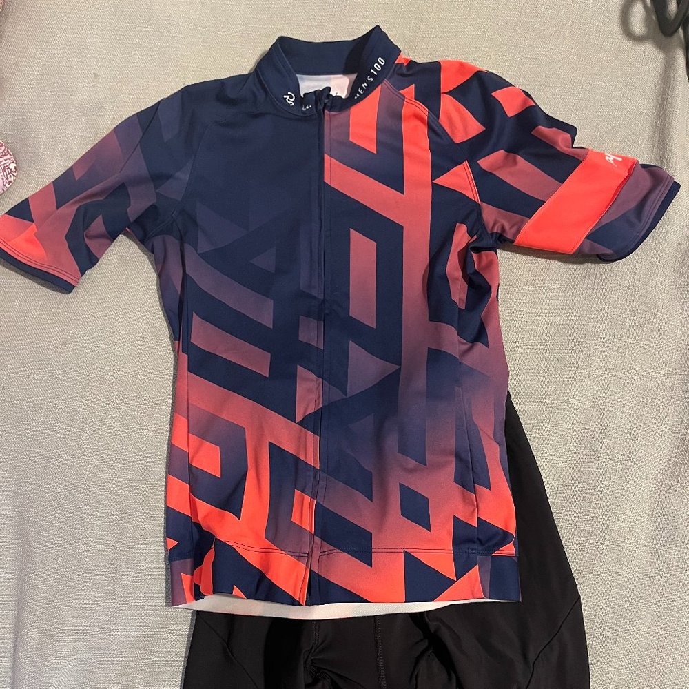 Rapha Women's 100 Kit: 2018 - Jersey: XS, Bibs: S